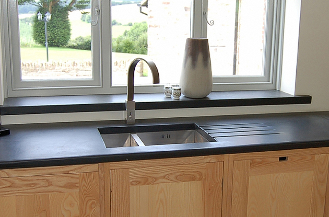 Architectural slate products - Worktop and cill