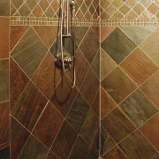 Copper Slate Shower