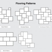 Slate laying patterns
