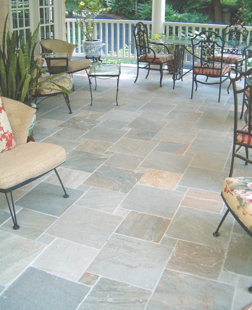 traditional patio
